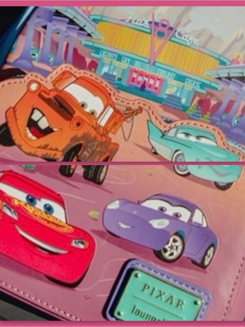 Exclusive Loungefly Disney Cars Mini-Backpack (Pastel)